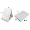 Fuji Sky Tabletop Hand Mirror, Folding Mirror, Confident in the Cover Material, Size M, 8.3 x 6.0 inches (21.2 x 15.3 cm), White