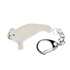 Miniblings Baby Seal Key Ring Chain White