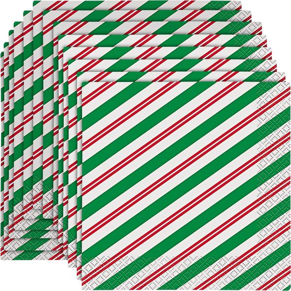 Unique Peppermint Candy Swirl Napkin