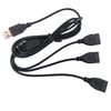 USB 3-Way Splitter Cable (1.2m) for Car LED Ambient Light