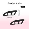 2pcs Eyeshadow Stencil, Smooth Reusable Eye Shadow Assistant Eyeliner Template Guide Makeup Tool Quick Convenient Make up Application Aid Tool