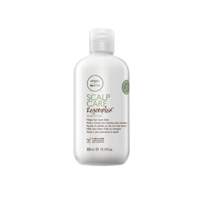 Tea Tree Scalp Care Regeniplex Shampoo, Thickens + Strengthens, For Thinning Hair, 10.14 fl. oz.