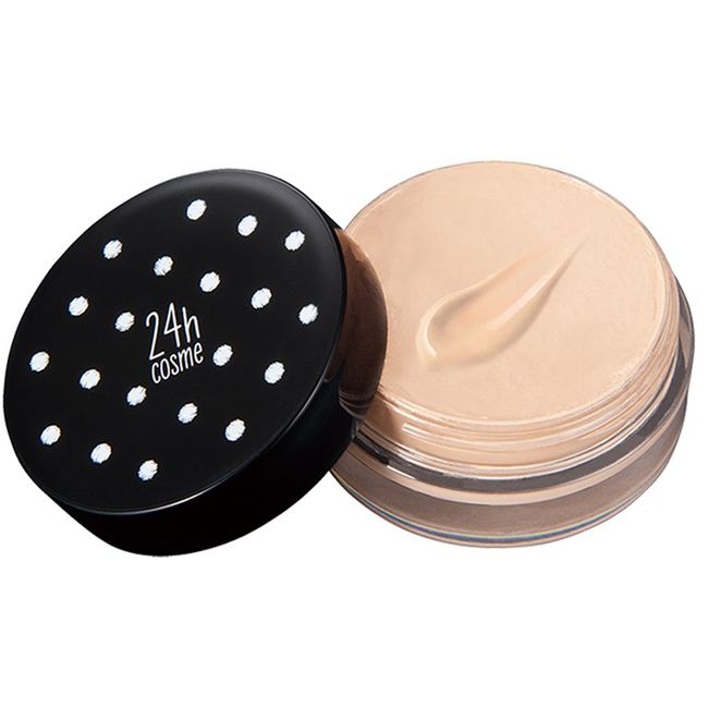 24h cosme 24 mineral CC balm SPF35/PA+++ skin-friendly makeup foundation and beauty cream at night
