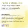 Aura Cacia Essential Solutions Mist, Panic Button, 2 Fluid Ounce