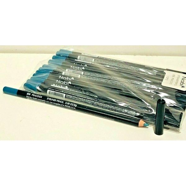 NABI EYELINER PENCIL E08 PEACOCK 12 PCS 7.5" LONG