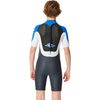 RIP CURL Boys Omega Back Zip Shorty Wetsuit - Blue