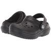 Crocs Unisex Kinder Classic Lined Clog T Clog, Black/Black, 24/25 EU