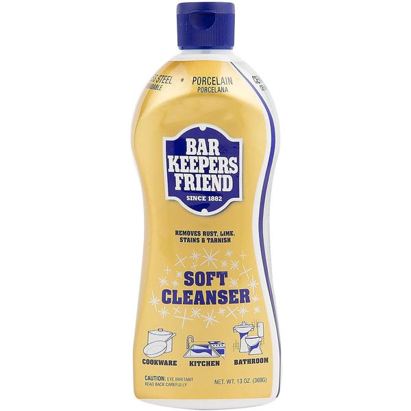 Bar Keepers Friend Soft Cleaner Premixed Formula | 13 oz | (1 Pack)