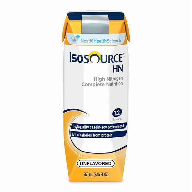 Isosource HN Tube Feeding Formula 250 mL Carton Ready to Use Adult 1 Count