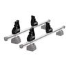 OMAC Load Stopper for Roof Rack Cross Bar Adjustable Load Stops Hook 4 Pcs