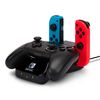 PowerA Controller Charging Base for Nintendo Switch, Black, Wireless Controller charging, Charge, rechargeable battery, Nintendo Switch, Joy-Con Charging, PowerA Wireless Charging