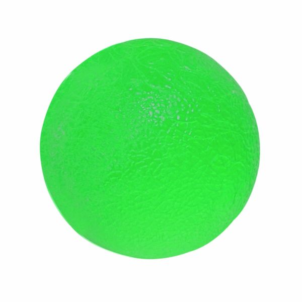 Cando 10-1493 Green Circular Hand Exercise Ball, Medium Resistance, Standard