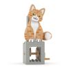 JEKCA Orange Tabby Cat - Automata | Plastic Building Blocks | Age 14+