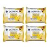 Original Witch Hazel Refreshingly Clean Cleansing Cloths with Aloe, 4 Pack, 25 C