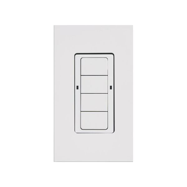MW Connect PSC-DM-WS-400-BLE-CB: Casambi Mesh 4-Button Wireless Wall Switch