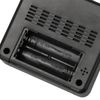 Nitori Radio Digital Table Clock 003SL Black NITORI 8172792