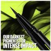 Maybelline Pen Eyeliner, Waterproof, Brush Tip Liner, Precise Lines, Tattoo Impact, Up to 24h Wear, Tattoo Liner Ink, Jet Black