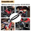 Easy Install 6" Rubber Bandsaw Pulley Tires - Compatible with Milwaukee, 2 Pack