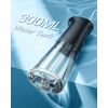 Water Flosser and Electric Toothbrush Combo - Cordless Water Flosser for teeth - Portable Water Floss , 5 Modes Sonic Electric Toothbrush , 3 Modes Water Flosser Picks for teeth cleaning and flossing