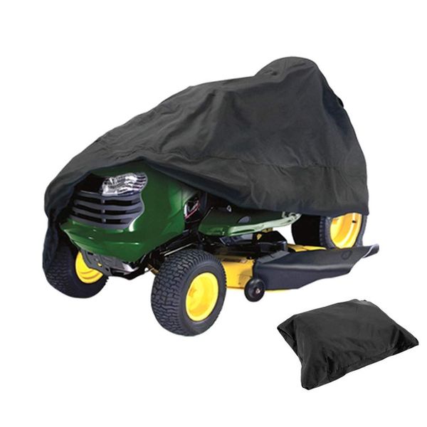 ELR Outdoor Ride On Lawn Mower Waterproof Protective Cover UV Protection Riding Lawn Mower Cover for Ride-On Garden Tractor (XXL(95x19x54 inches))