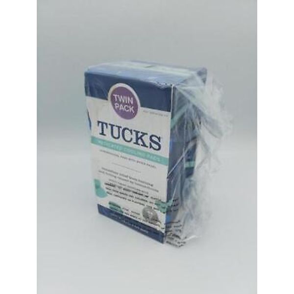 Tucks Medicated Cooling Pads 100 Pads Per Pack (Pack of 2)