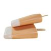 Orange Sicle Shaped Soaps - 2 Pc Orange-Vanilla Scented Goatmilk & Shea