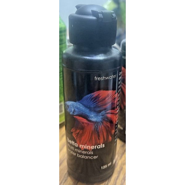 Crystalpro Aquatics Betta Multi Minerals Water Balancer Fish Tank 125ml Ex 01/27