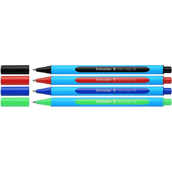 Schneider Slider Edge Pastel XB Ballpoint Pen (Triangular Pen with XB (extra broad) Line Width)
