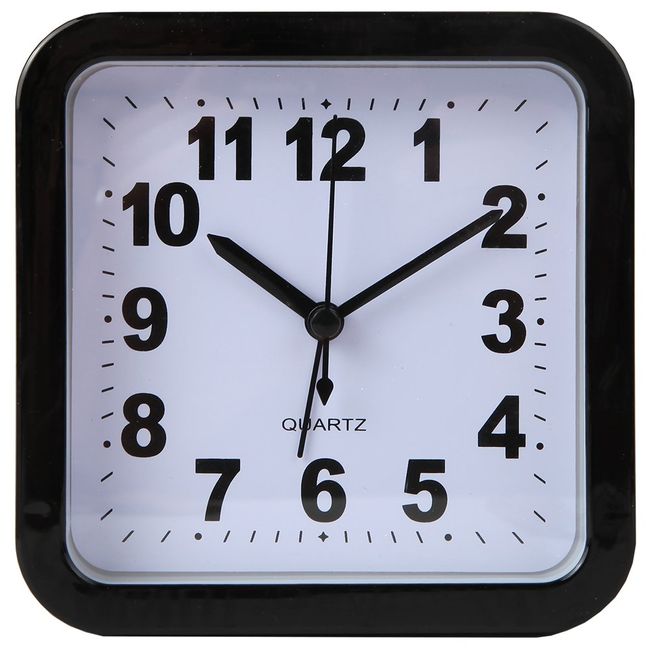 Home-X Jumbo Large Digit Standalone or Wall Mount Analog Alarm Clock