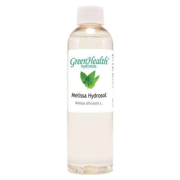 Melissa Hydrosol (Floral Water) - 4 fl oz Plastic Bottle w/ Cap - 100% Pure