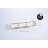 Pampa Bay Golden Salerno 3-Section Serving Piece