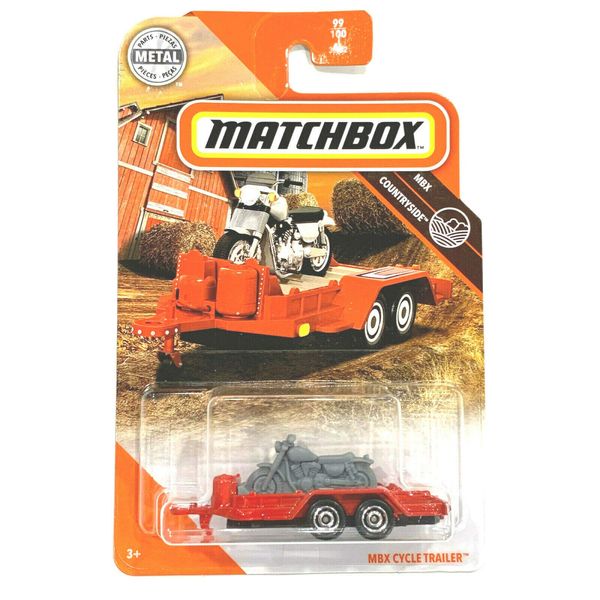 Matchbox 2020 MBX Countryside#99/100, MBX Cycle-Trailer (red)