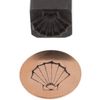 Elite Jumbo Design Stamp, 10 Millimeters, Sea Shell | PUN-225.18