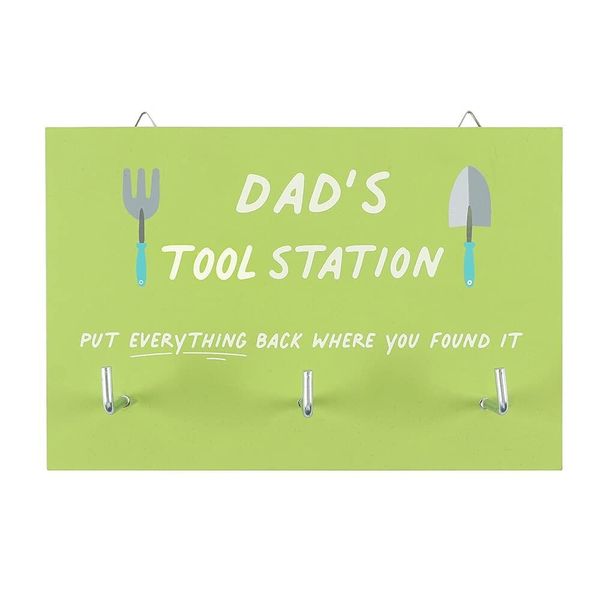 Something Different IG_10931 Wall Hook | Dad's Tool Station | 1pc. 180g, Yellow Green