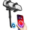 woleyi Magnetic Rearview Mirror Smartphone Holder