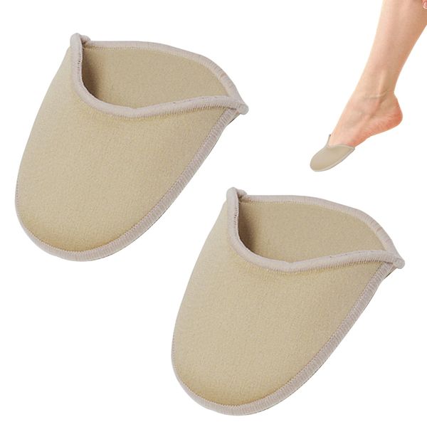 Toe Pouches Pads,1 Pair Toe Pads for Pointe Shoes,Shoe Toe Inserts,Ballet Toe Pads,Toe Covers,Feet Protectors for Shoes,Toe Cushions for Shoes for Dance Shoes High Heels,Long