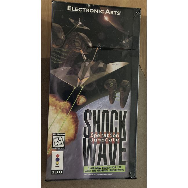NEW ShockWave: Operation JumpGate (3DO, 1994) SEALED Long Box
