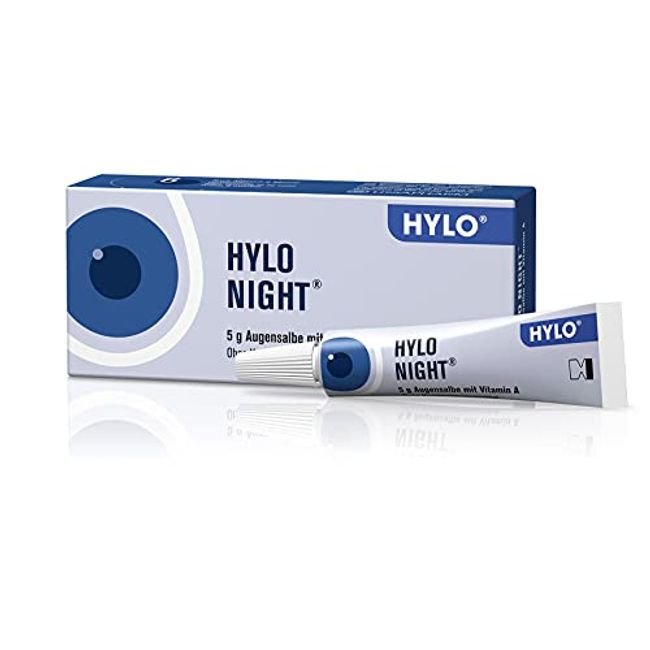 HYLO NIGHT® Eye Ointment for Dry Eyes with Vitamin A 5g EveryMarket