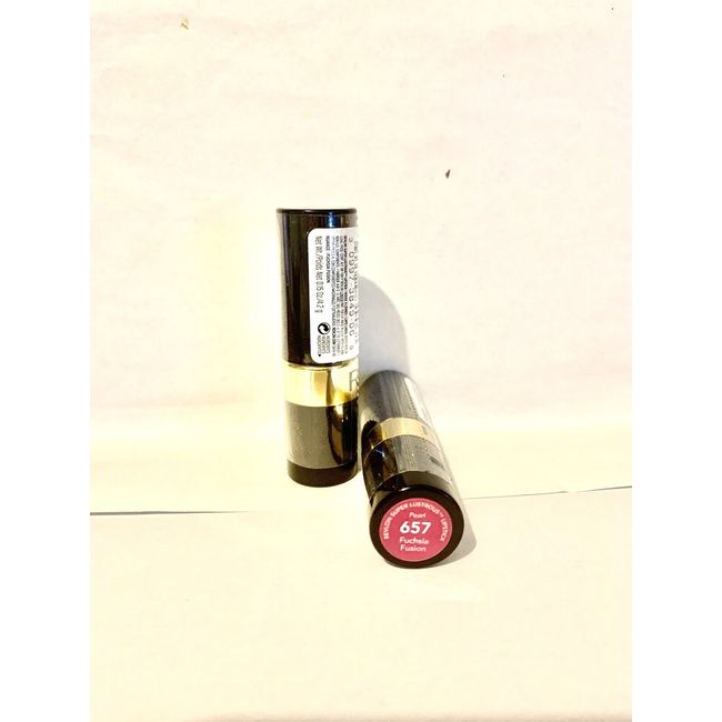 1 Revlon Super Lustrous Lipstick Pearl - Fuchsia Fusion #657