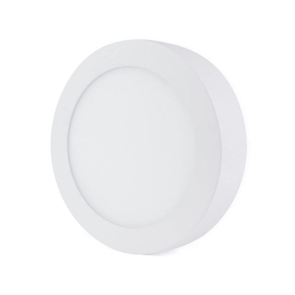 G.W.S® 12W Dimmable Round Circle LED Surface Mounted Panel Downlight Ceiling Light Warm White, LED Driver Included