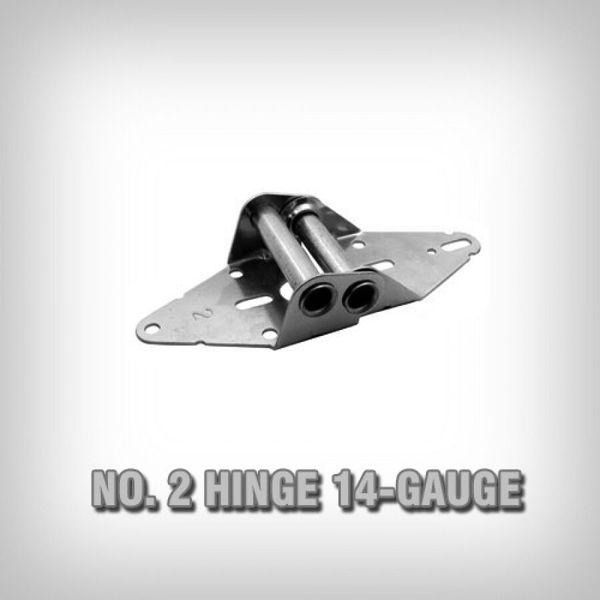 Garage Door Hinge #2 14-Gauge (2 Pack)