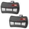 Two GDR PRO for Genie Garage Door Remote GITR-3 GIT-1 GIT-2 Intellicode 36433A.S (3 Button)