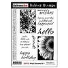 Darkroom Door Rubber Bright Blossoms Vol 1 Stamp Set
