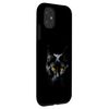 iPhone 11 Black Cat Yellow Eyes Smartphone Case