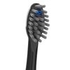 Waterpik Full Size Replacement Brush Heads for Sonic-Fusion Flossing Toothbrush SFFB-2EB, 2 Count Black