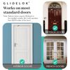 4 Pack - GLIDELOK CHILDPROOF DOOR LOCK - Works on Doors w/ Levers or Knobs