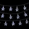 30 Battery Operated Star Lights Cool White
