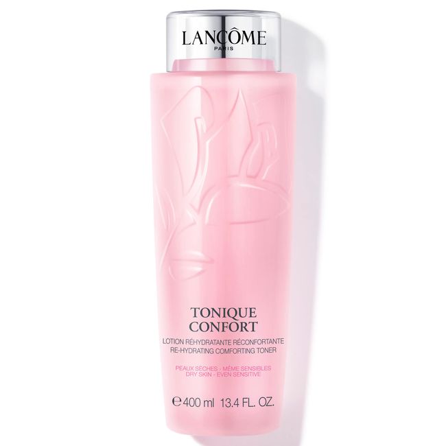 Lancôme Tonique Confort Hydrating Face Toner - with Hyaluronic Acid, Acacia Honey, and Sweet Almond Oil - for Improved Skin Hydration - 13.4 Fl Oz