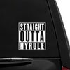 Straight Outta Hyrule - Vinyl Vehicle Sticker