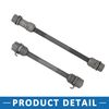A ABSOPRO 9.5mm Wheel Hub Axle Front Rear Axle Solid Shaft for Bicycle